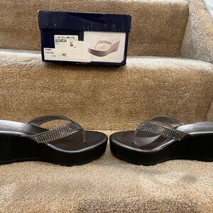 Athena Alexander Wedge Thong Sandal